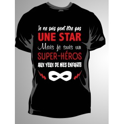 T-shirt Papa Super-héros