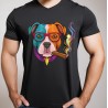 T shirt Staffie " Intello "