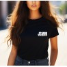 T-shirt Femme Jamais sans ma moto