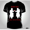 T-shirt Homme motard Jamais sans ça motarde