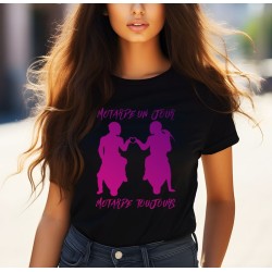 T-shirt Femme motarde toujours