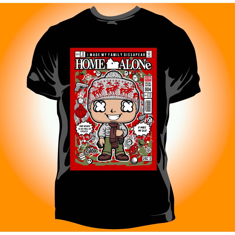 T-shirt Homme POP Kevin Home Alone