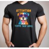 Pack T-shirt L + Mug Staffie trop gentil