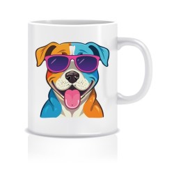 Pack T-shirt L + Mug Staffie trop gentil