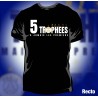 T-shirt Homme PSG 5 Trophées