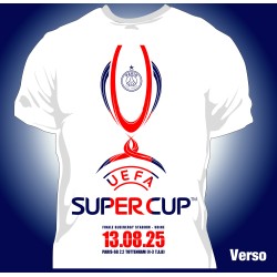 T-shirt Homme PSG Supercoupe d'europe