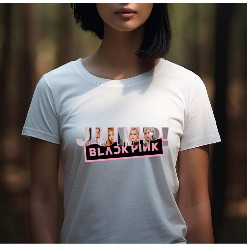 T-shirt Femme BlackPink Jump