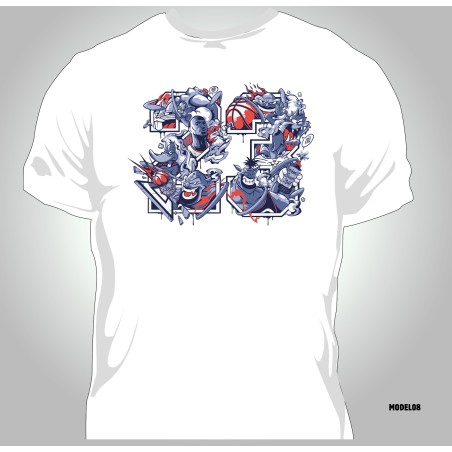 T-shirt Homme NBA jordan space jam