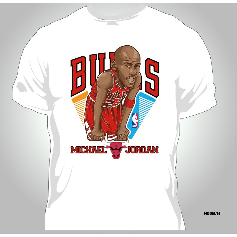 T-shirt Homme NBA Michael Jordan