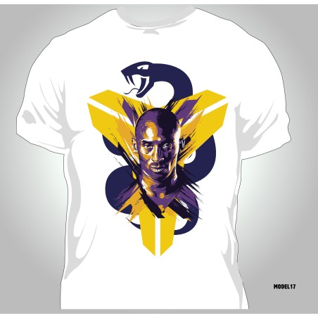 T-shirt Homme NBA kobe B snake