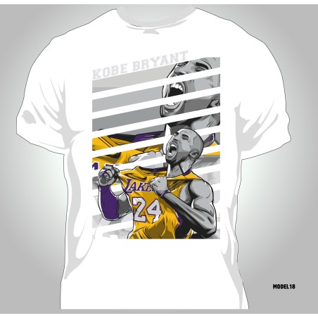 T-shirt Homme NBA kobe bryant 24