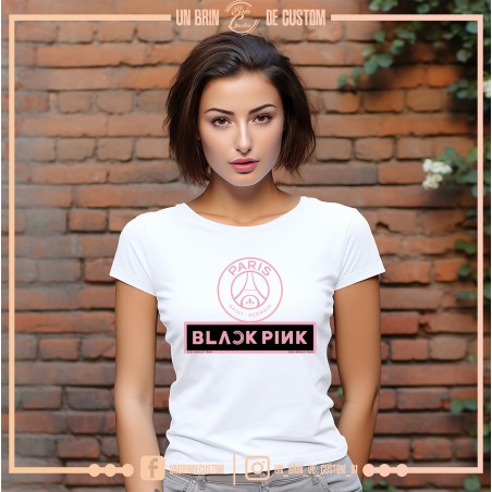 T-shirt Femme BlackPink & PSG