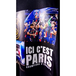 T-shirt Homme Paris SG Champions d'europe 2025