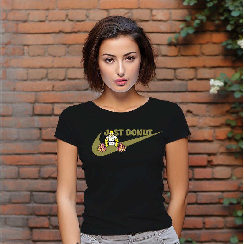 T-shirt Femme Humour Just Donut