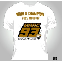 T-shirt Homme Marquez champion 2025