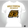 T-shirt Homme Marquez champion 2025