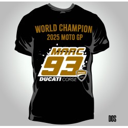 T-shirt Homme Marquez champion 2025
