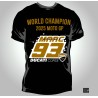 T-shirt Homme Marquez champion 2025