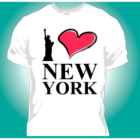 T-shirt Homme New York Love