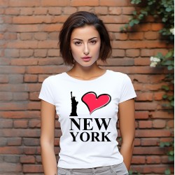 T-shirt Femme New York Love