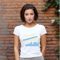 T-shirt Femme Brooklyn NY