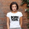 T-shirt Femme Born in NY