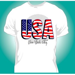 T-shirt Homme USA
