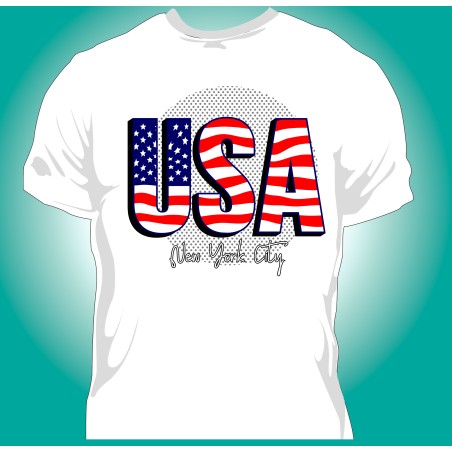 T-shirt Homme USA