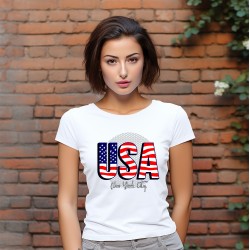 T-shirt Femme USA