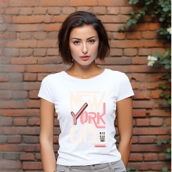 T-shirt Femme NEW YORK CITY