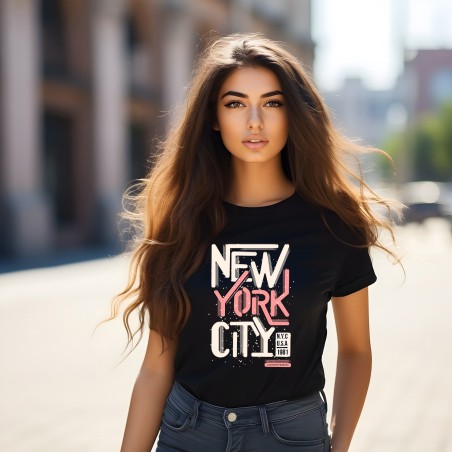 T-shirt Femme NEW YORK CITY