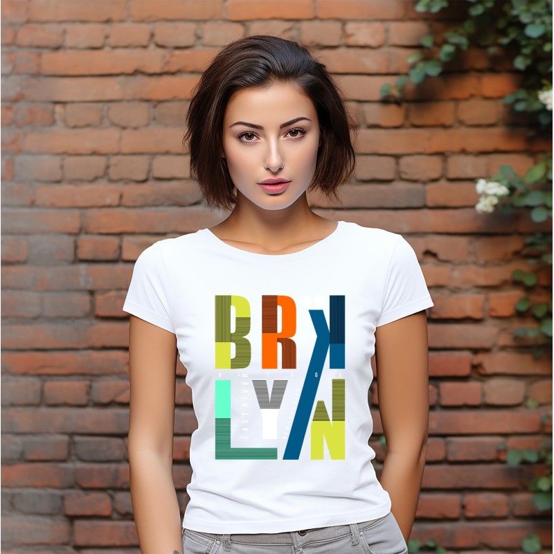T-shirt Femme BrookLyn Bridge