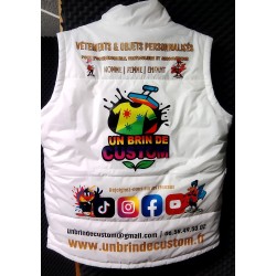 Doudoune sans manche Unisex