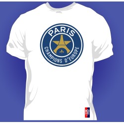 T-shirt Homme PSG champions