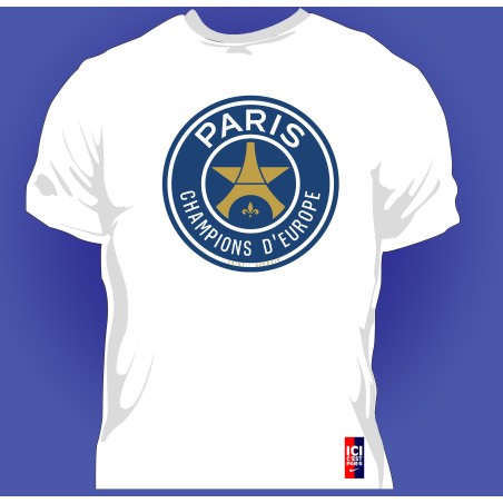 T-shirt Homme PSG champions