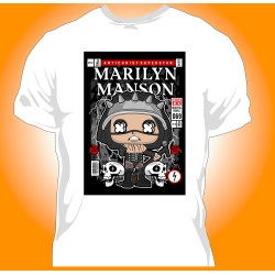 T-shirt Homme POP Marilyn Manson