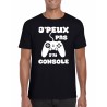 T-shirt Homme J'peux pas j'ai console