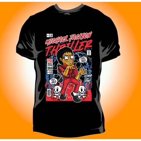 T-shirt Homme POP MJ Thriller