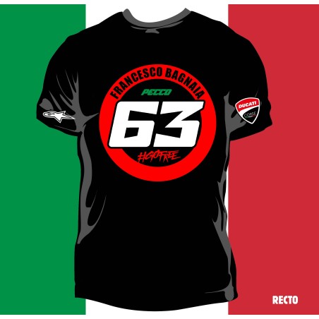 T-shirt Homme Pecco Bagnaia 63