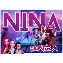 Cadre Huntrix K-pop Personnalisé A3 ou A4