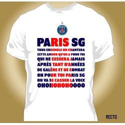 T-shirt Homme Ici c'est Paris Champions