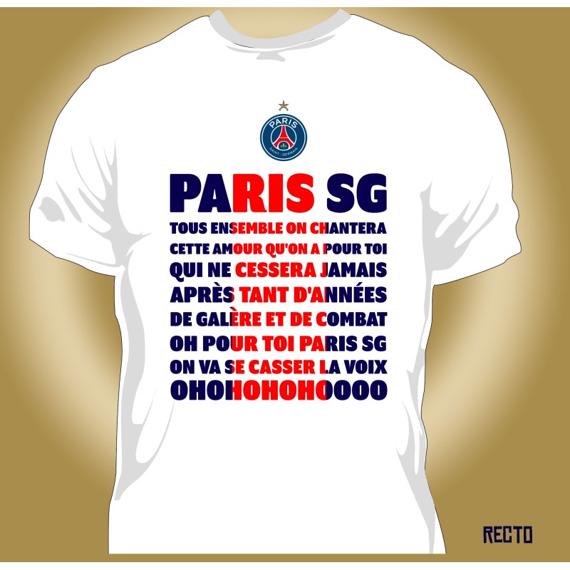 T-shirt Homme Ici c'est Paris Champions