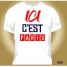 T-shirt Homme Ici c'est Paris Champions