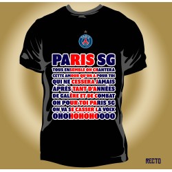 T-shirt Homme Ici c'est Paris Champions