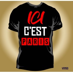 T-shirt Homme Ici c'est Paris Champions