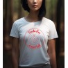 T-shirt Femme Touche pas Noël