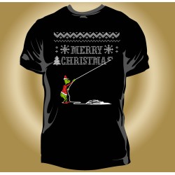 T-shirt Homme Grinch Christmas