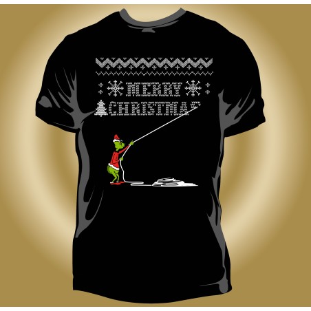 T-shirt Homme Grinch Christmas