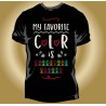 T-shirt Homme My favorite color Christmas