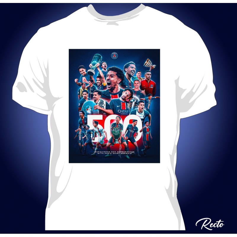T-shirt Homme Marquinhos legend of PSG